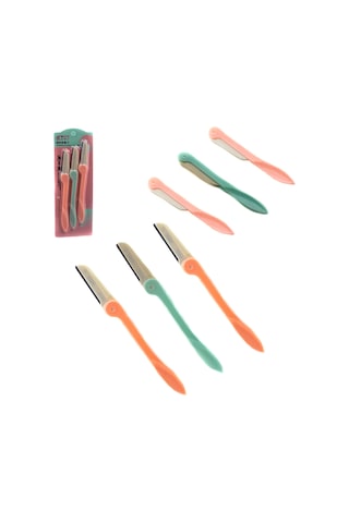 Kaş Usturası Jileti 3' Lü Set Kaş Düzeltici