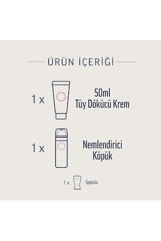 Veet Professional Bikini Bölgesi Tüy Dökücü Krem 6 x 50 ML + Tüy Dökücü Krem 50 ML + Nemlendirici Köpük 50 ML