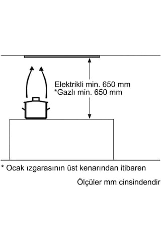 Siemens LB55565 Gömme Aspiratör Inox