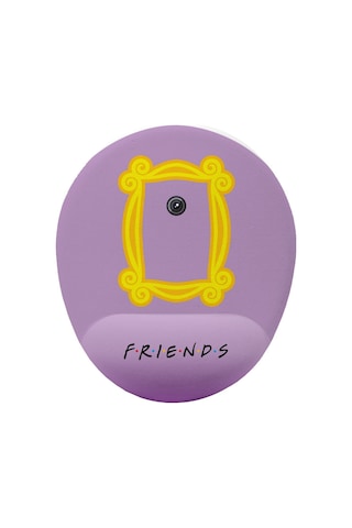 Friends Çerçeve Baskılı Bilek Destekli Mouse Pad
