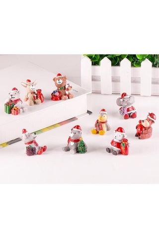 Lijinxu Mikro Peyzaj Reçine Bonsai Peri Bahçe Dekor Noel Koltuk