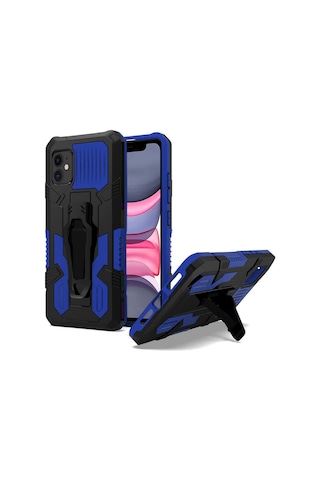Apple Uyumlu iPhone 11 Zırh Tank Kılıf Yüksek Koruma