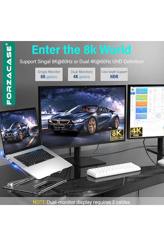 240w Pd Typec Led Ekranlı 8k60hz 40gbps Data Ve Şarj Kablo-fc896