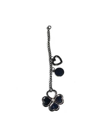 Karantuhafiye Metal Çanta Sallantı Süsü / 18 Cm / Slt3 Siyah