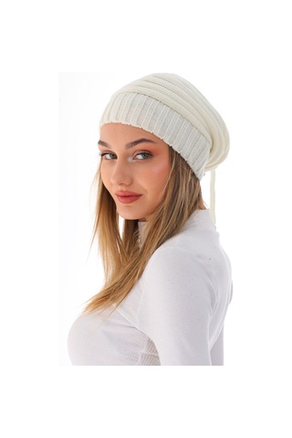 Kadın Ipli Ekru Bere Ekru