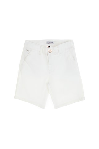 U.s. Polo Assn. Erkek Çocuk Beyaz Şort / Bermuda 50300540-vr013 Beyaz
