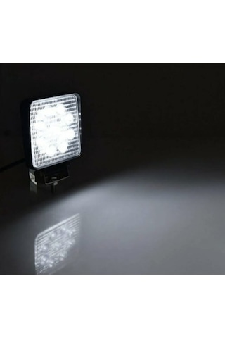 Point 4 Adet Çalışma Led Lambası Off Road Gündüz Farı Sis Kare 27w 9 Led 4 Adet