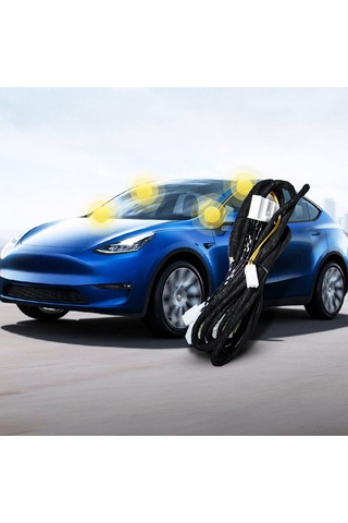 Honmex Tesla Model 3 2021 Modeli İçin Hoparlör Kablo Seti, 8'den 14'e Yükseltme, Araç Uyumlu, Bakır Tel Malzeme