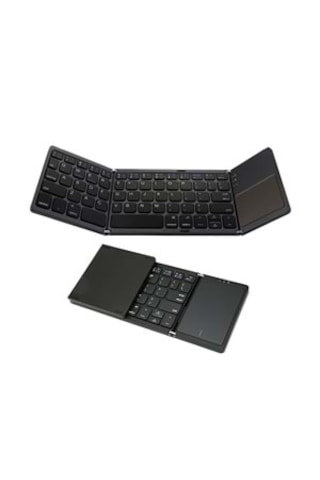 Sprange Bk-5 Uyumlu Kablosuz Bluetooth Touchpad'li Şarj Edilebilir Katlanabilir