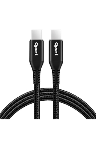 Qport Q-type-c1 1.5 Metre Type-c 100w Pd Şarj Ve Data Kablosu