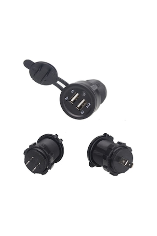 Space Çakmaklık Çift Usb'li Soket 12-24 V