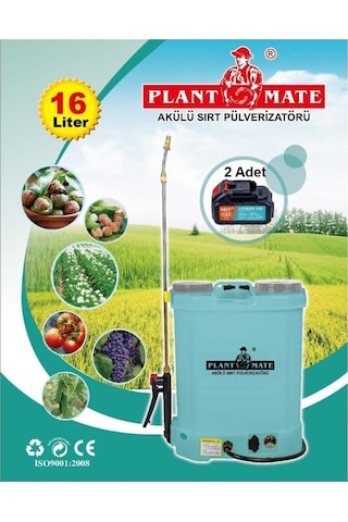 Plant Mate HX 16-C 16 L 2 Bataryalı Lityum Akülü İlaçlama Pompası