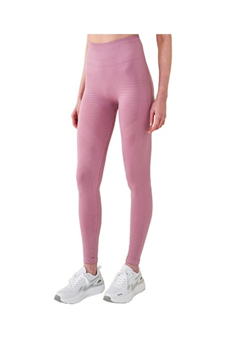 Musclecloth Nova Seamless Desenli Push-up Tayt Pembe