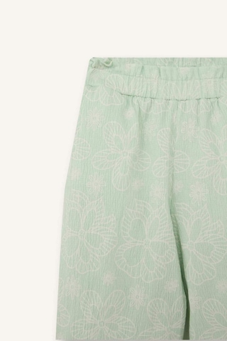Defacto Paperbag Floral Krinkıl Kumaş Pantolon Kız Bebek H6063a526smgn1251 Yeşil-gn1251
