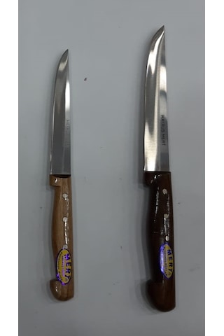 Hayruş Mert 2'li Bıçak Seti/ Ekmek-Sebze Boy 1 Adet 2'li