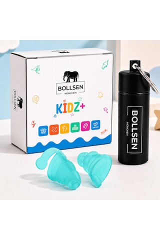 Çocuk Kulak Tıkaçları 24 Db Snr Gürültü Azaltma Su Geçirmez Yüzme Uyku Seyahat Okul İçin Yumuşak Yeniden Kullanılabilir Silikon Kulak Koruyucu Güvenli Konforlu Uyum