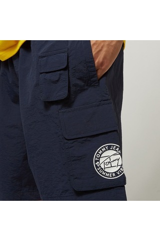 Tommy Hilfiger Tommy Hılfıger Erkek Şort Dm0dm10874-c87 Lacivert