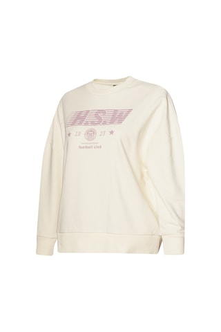 Hummel Palmer Sweatshırt 922420-9157 Ekru