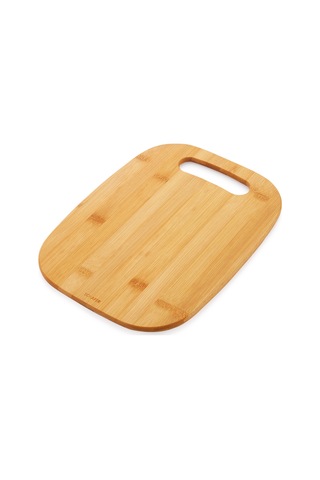 Schafer Woodart 2 Li Oval Tutacaklı Kesme Tahtası Sarı
