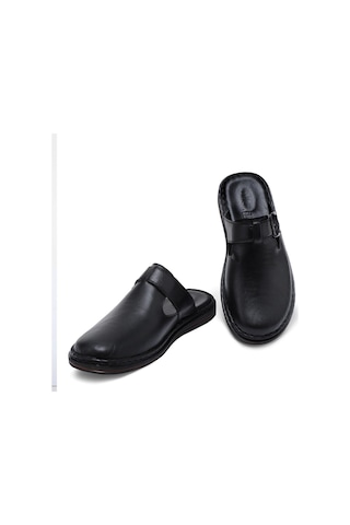 Ducavelli Mistra Hakiki Deri Erkek Terliği - Hakiki Deri Terlik - Ortopedik Taban Terlik - Hafif Deri Terlik