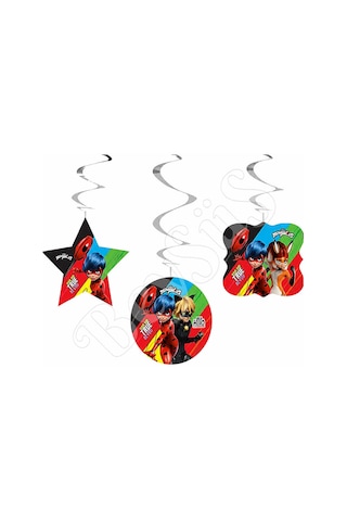 Miraculles Temalı 6lı Sarkıt Çok Renkli