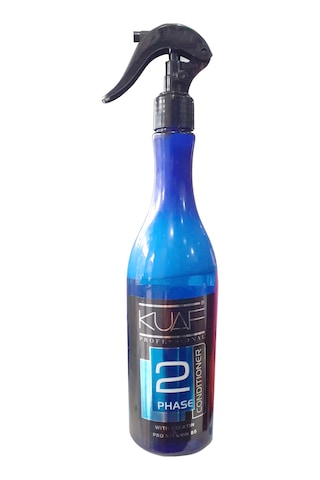 Kuaf Conditioner Keratin ve Pro Vitamin B5 Mavi Çift Fazlı Fön Suyu 2 x 400 ML