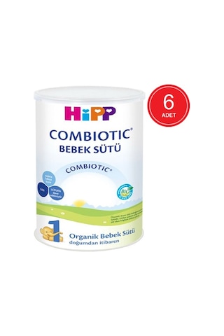 Hipp Organik Combiotic 1 Bebek Sütü 350 G 6 Adet