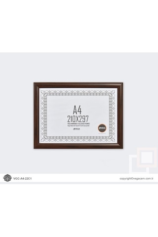 Vega A4 Diploma Sertifika Çerçevesi (307523483)