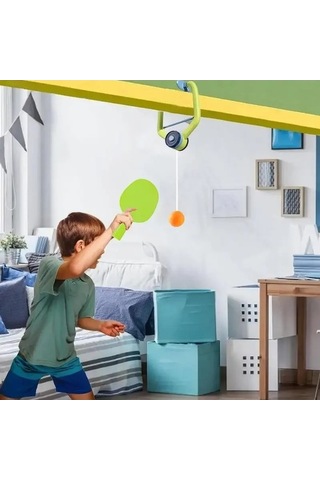 Ganzhoushop Yeşil Tenis Masa Masa Kapı Eğitmeni Profesyonel Ayarlanabilir Asılı Ambition Tf Yeşil