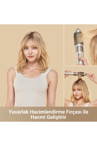 Dreame Air Style RLS3L 5 in 1 Gold Titanium Saç Şekillendirme Seti