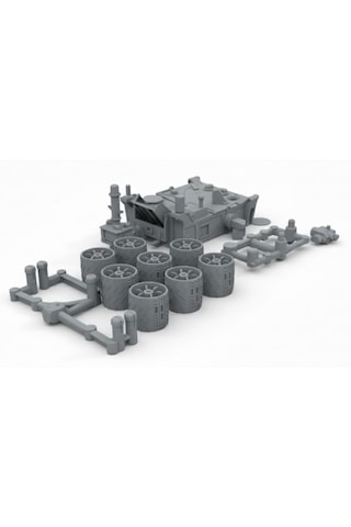 Mars Rover Curiosity Kit Card - Eğitici Oyuncak