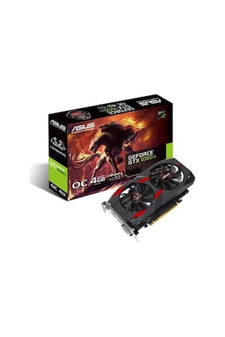 Asus NVIDIA GeForce GTX 1050 Ti OC CERBERUS-GTX1050TI-O4G 4 GB GDDR5 128 Bit Ekran Kartı