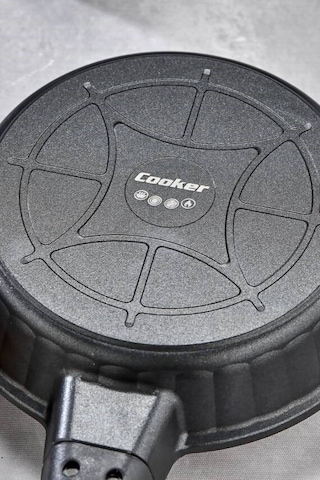 Cooker 3 Parça Granit Döküm Tava Seti 20 24 28 Cm Ckr3898 Siyah