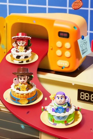 Mınıso Disney Lisanslı Toy Story Sürpriz Parti Blind Box Koleksiyonluk Figür
