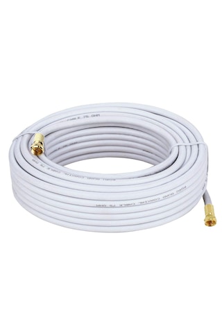 Rg6 F Konnektörlü Hazır Anten Kablo 20mt Poke Pk-5321 Rg6 F Konnektörlü Hazır Anten Kablo 20mt Poke Pk-5321