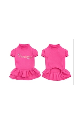 United Colors Of Benetton Bnt-d2503 Elbise Pembe