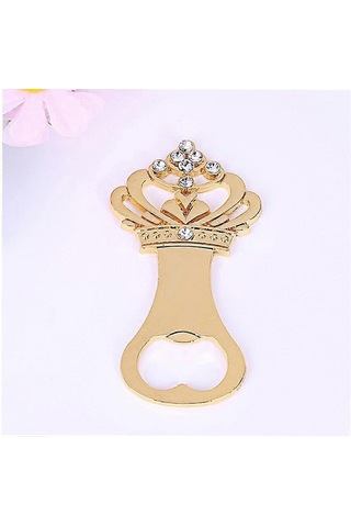 Altın Taç Şişe Açacağı Çinko Alaşımlı Bira Şişe Açacağı Metal Tirbuşon Taşınabilir Ev Mutfak Aksesuarları Diğer