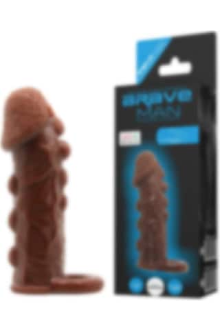 Lilitu Shop Baile Pretty Brave 3 Cm Uzatmalı Damarlı Penis Kılıfı