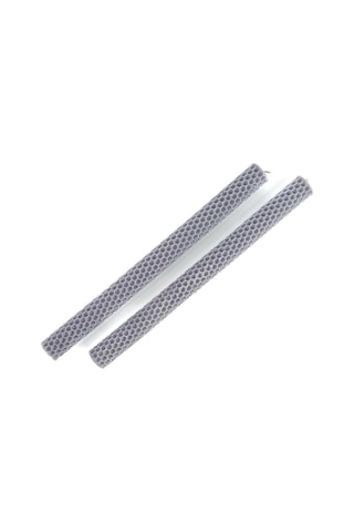 Petek Koyu Gri Mat 25cm 2li Mum Çok Renkli