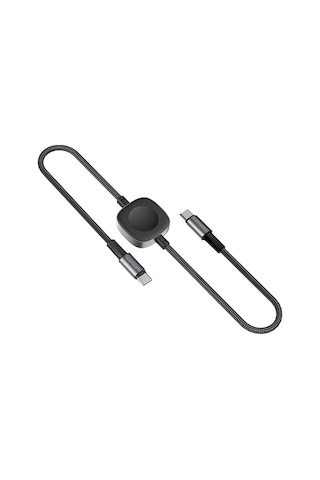 Lenyes Lc540 Type-c To Type-c Ve Akıllı Saat Şarj Kablosu 100w 1.2m Siyah