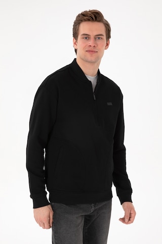U.s. Polo Assn. Erkek Siyah Sweatshirt 50293380-vr046 Siyah
