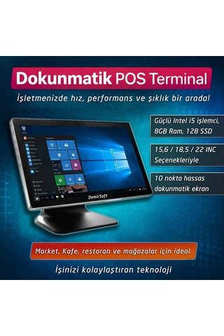 Market Mağaza Hızlı Satış Pos Dokunmatik