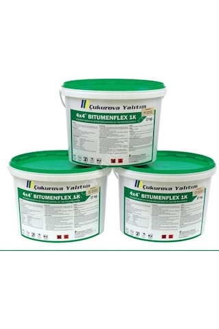 Çukurova 4x4 Bitümenflex 1k Likit Membran 17 Kg.