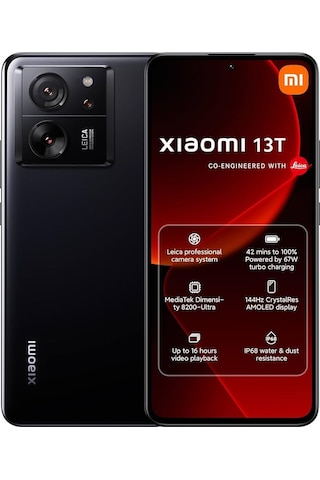 Yenilenmiş Xiaomi 13T 5G 12 + 4 GB 256 GB A Kalite (12 Ay Garantili)