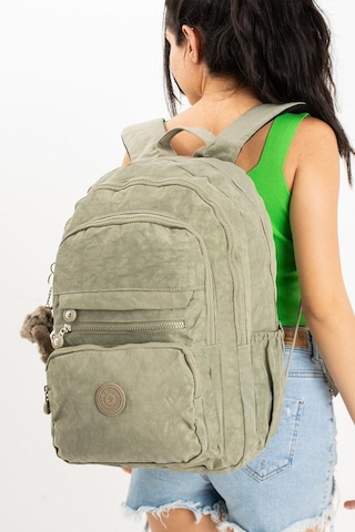 Baginn Unisex Sırt Çantası Hafif Yağmur Geçirmez Klinkır Kumaş Laptop Bölmeli Seyahat Çantası 43 30 Cm 001
