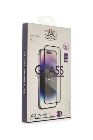 iPhone Uyumlu 16 Bilvis 3d Cam Ekran Koruyucu