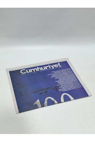 29 Ekim 2023 Cumhuriyet Gazetesi Eki Kalkınma Teşhir Ürün