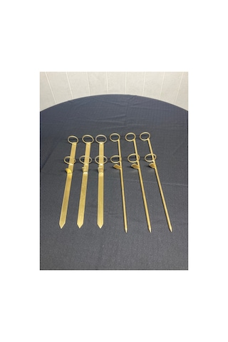6 Lı Set Çelik Metal Olta Kazığı Kamış Tutucu Olta Kazığı Olta Tutucu