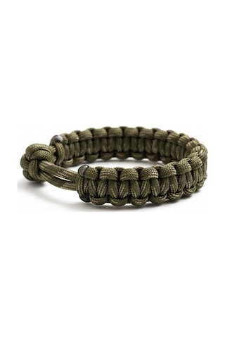 Plentiful Ranger Paracord Bileklik Kamuflaj Seri Yeşil - Siyah
