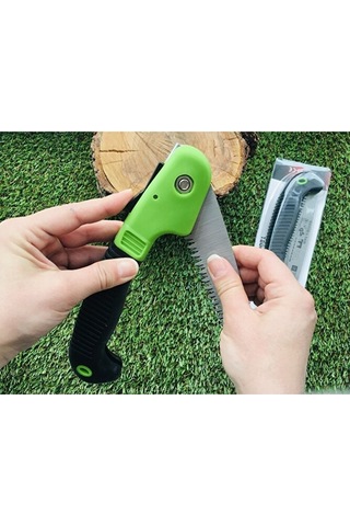 Katlanır Budama Testeresi 1 Adet 180 Mm Bıçaklı Bıçkı Ince Diş Ba